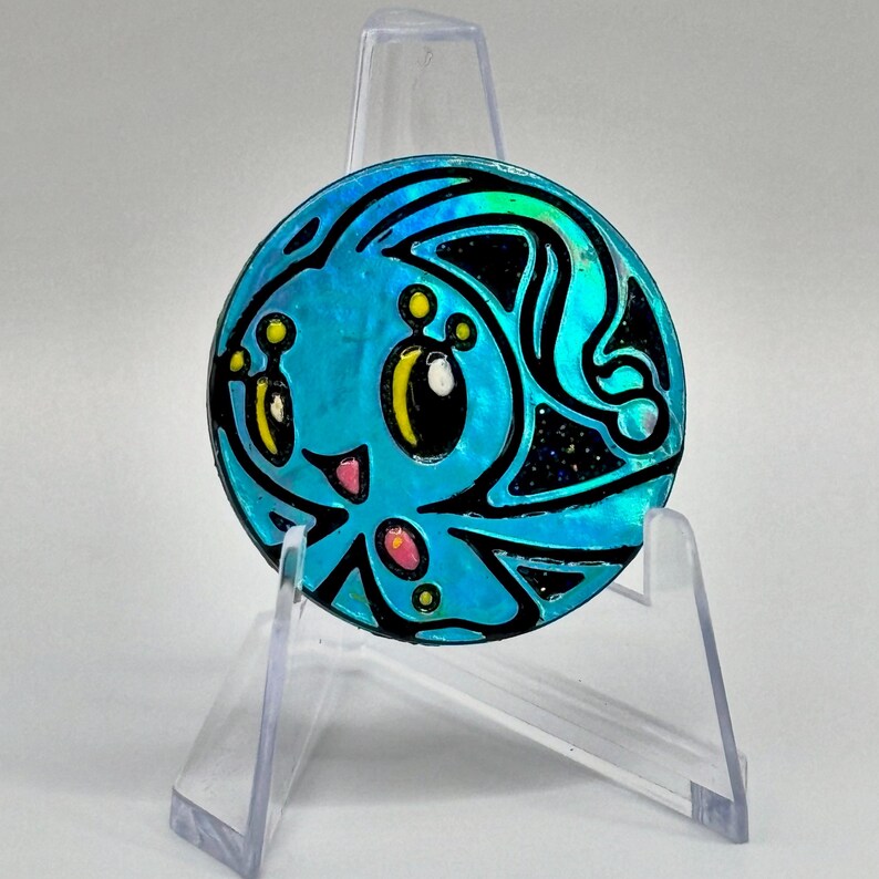 Hand Painted Manaphy Coin - Small