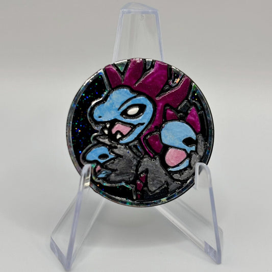 Hand Painted Hydreigon Coin- Small